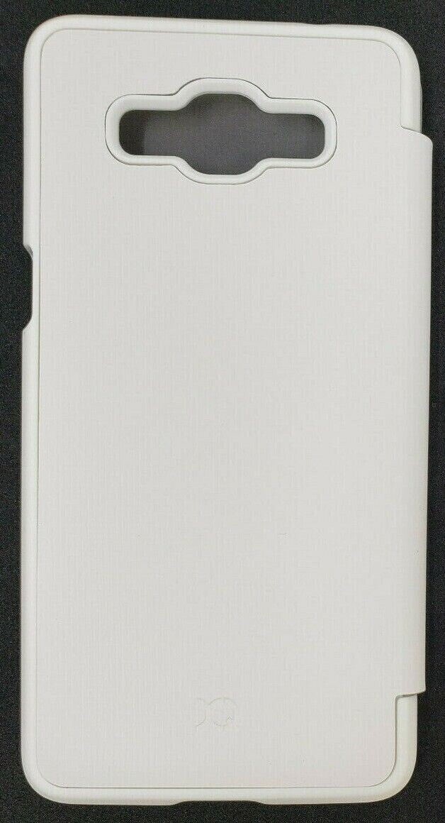 White Xqisit Folio Case Rana for Samsung Galaxy Grand Prime G530 Book Cover