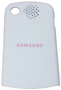 Back Door White Phone Battery Cover Housing Case For Samsung M2510 Beat Disco