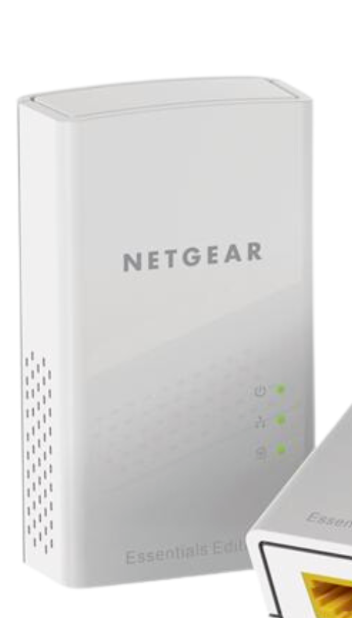 Netgear Powerline 1000 WIFI Network Extender Adapter Ethernet Ports Wall In Pair