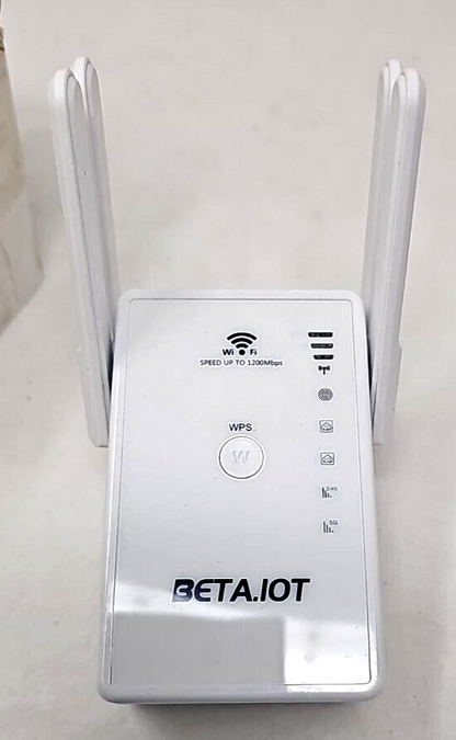 BETA.IOT Wireless WiFi Extender Repeater High Speed Dual Band AC1200 BoosterREAD