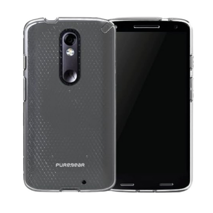 Puregear Slim Shell Clear Protective Case Motorola Droid Turbo 2 XT1585 Cover