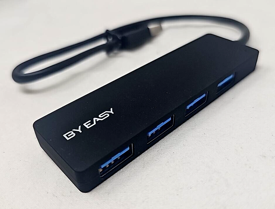 Byeasy USB 3.0 Hub 4 In 1 Adapter Portable Dock Multiport Docking Station