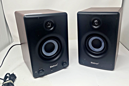 Bietrun YX01 4" Studio Monitors Pair 60W Bluetooth Stereo Speakers for PC TV