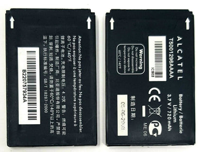 Battery T5001296AAAA For Alcatel OT-E221A OT-E227 OT-E227A OT-V270 OEM 720mAh