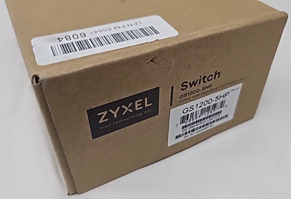 Zyxel 5 Port Gigabit Web Wireless Managed Switch Network IP VoIP Phone Cameras