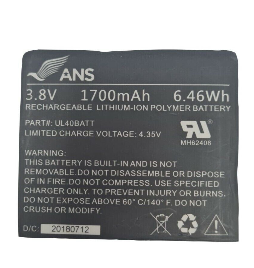 Battery UL40BATT For ANS UL40 1700mAh 3.8V Original Phone Virgin Mobile 6.46WH