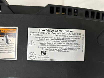 Microsoft Xbox Video Game System Console Gaming 1st Gen 2001 Untested Antique