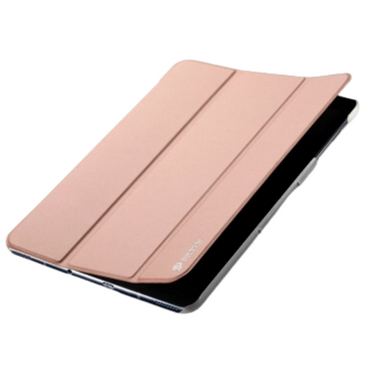 Dux Ducis Skin Series Bookcase Cover 9.7 Inch iPad 5th 6th Gen Air 2 Rose Golden