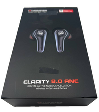 Monster Clarity 8.0 ANC Wireless Earbuds In Ear Bluetooth Earphones READ