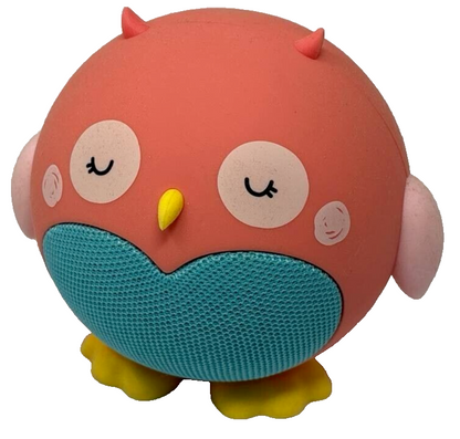 Kids Olive Wireless Speaker Bluetooth Portable Audio Mic Penguin Owl Cute Gift