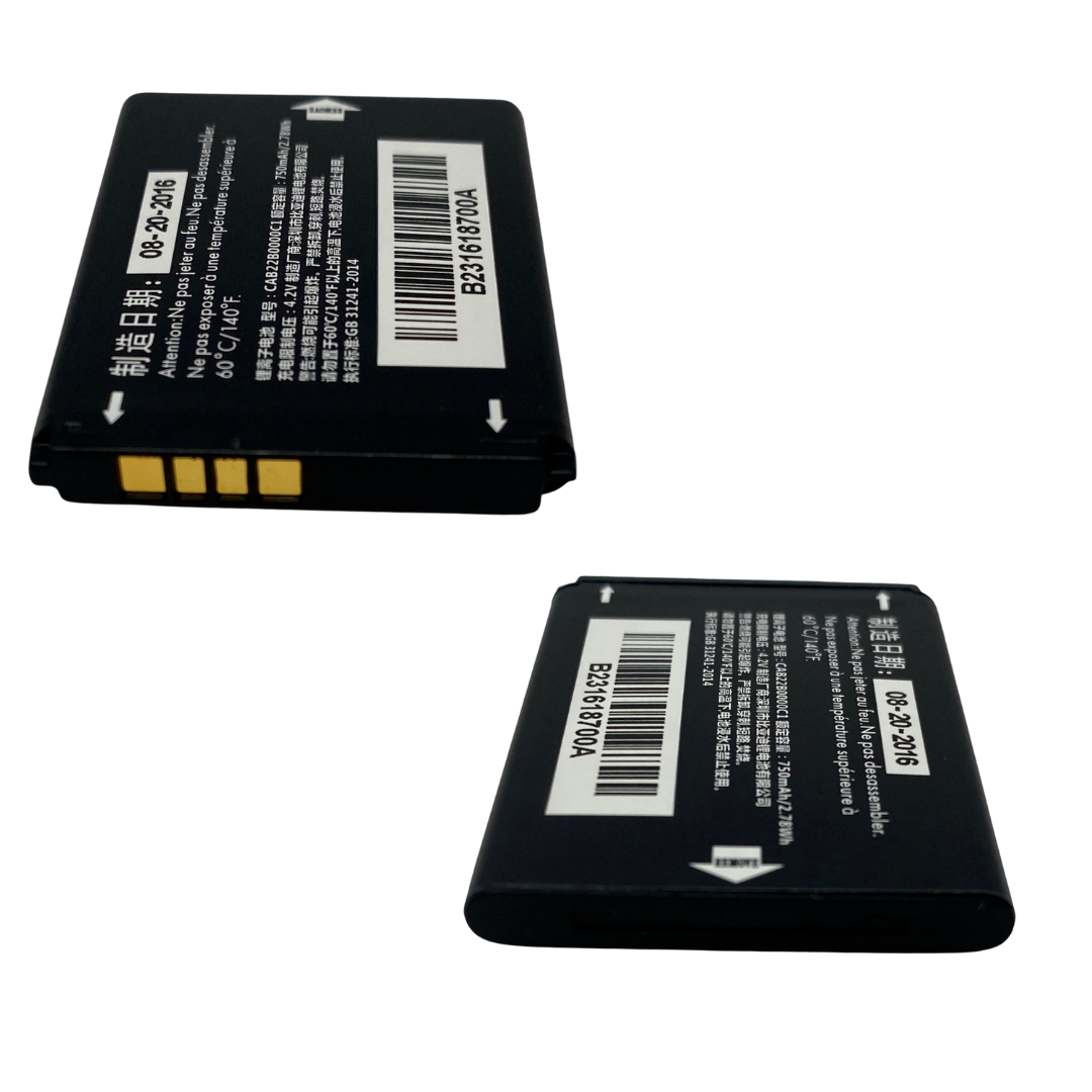 Battery CAB22B0000C1 For Alcatel 2010D OT-356 OT-665 CAB22D0000C1 750mAh 3.7V