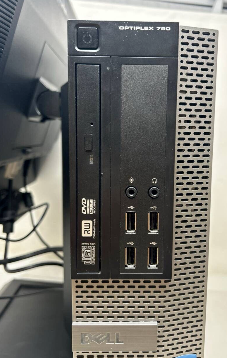 Dell OptiPlex 790 Intel Core i7 Desktop PC Computer with 14" Monitor Speaker