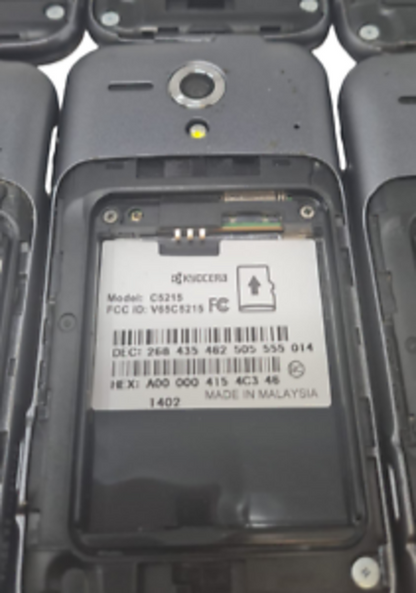 8 Lot Kyocera Hydro Edge C5215 Android Mobile Power Up As Is Bad Display READ