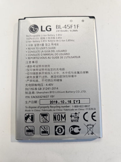 Battery BL-45F1F For LG K8 K4 Aristo M160 MS210 X230 X240 M200 Risio 3 Fortune 2