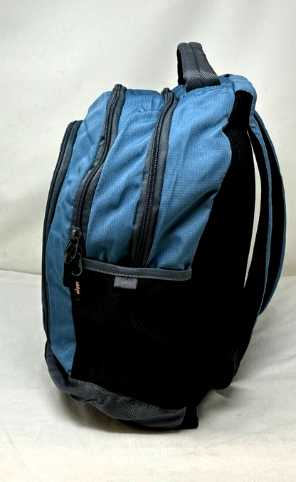 Miggo Style Midtown Genius Backpack Macbook Laptop 15 in Tablet 10 in Blue Stron