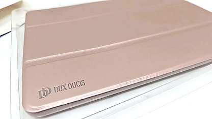 Dux Ducis Skin Series Bookcase Cover 9.7 Inch iPad 5th 6th Gen Air 2 Rose Golden