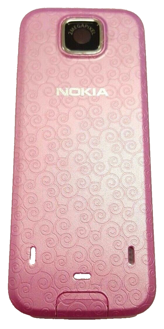 Back Door Pink Phone Battery Cover Housing Case For Nokia 7210 Supernova OEM