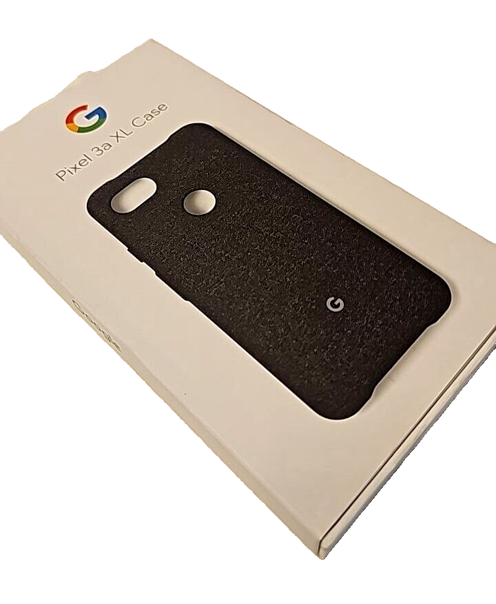 Fabric Case for Google Pixel 3a XL Protective Back Cover Carbon Black Original