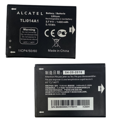 Battery For Alcatel One Touch TLi014A1 Glory 2 Inspire 2 OT-5020 M Pop OT-5040