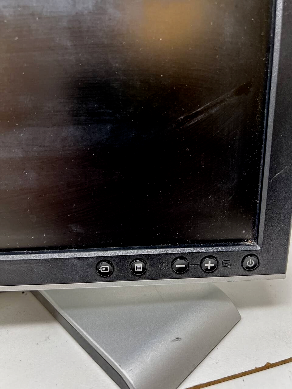 Dell 1707FPt Fullscreen LCD 17" Computer Monitor Display VGA DVI Port Silver