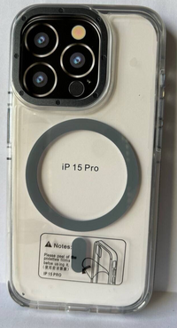 MagSafe Case for iPhone 15 Pro 6.1" Clear Back Cover High Quality Strong Protect
