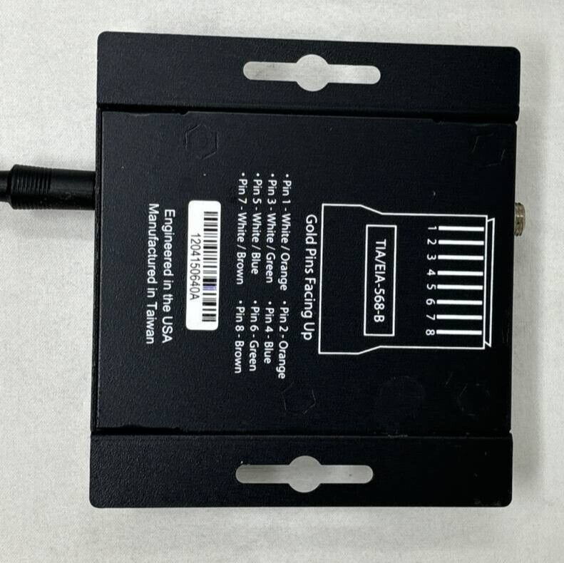 Binary 300 Series HDMI Over Single Cat5e/6 Balun IR Receiver Wired Black