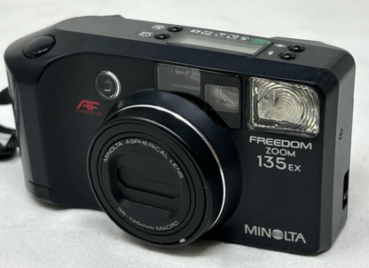 Minolta Freedom Zoom 135EX Digital Camera 35mm Point Shoot Automatic Film READ