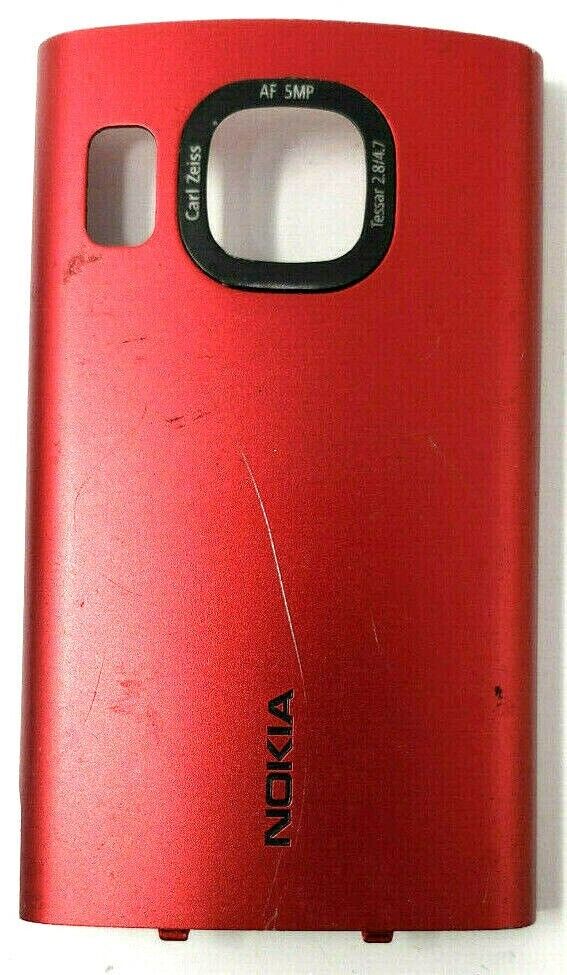 Back Door Red Battery Cover Housing Replacement Case For Nokia 6700 6700c 6700s