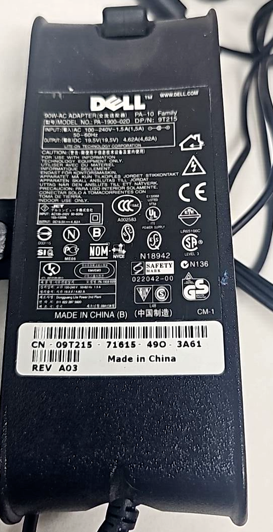 90W Power Supply for Dell Latitude E6430 E6420 Inspiron 11 AC Charger Adapter