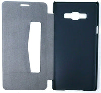 Xqisit Folio Rana Case For Samsung Galaxy A7 Book Cover Card Holder OEM Black
