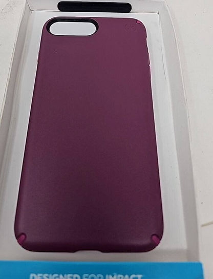 Speck Presidio Case for iPhone 6 6s 7 8 Plus Slim Protection Syrah Purple Pink