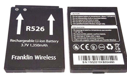 Battery For Franklin Wireless R526 R526A R536 YSQ2010KB004680 1350mAh