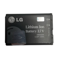Battery LGIP-520A for LG CU515 VX5500 VX8360 LX400 1000mAh 3.7V OEM Replacement