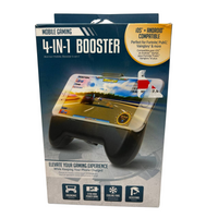 Mobile Gaming 4 in 1 Booster Grip Cooling Fan Power Bank Holder Stand iOSAndriod