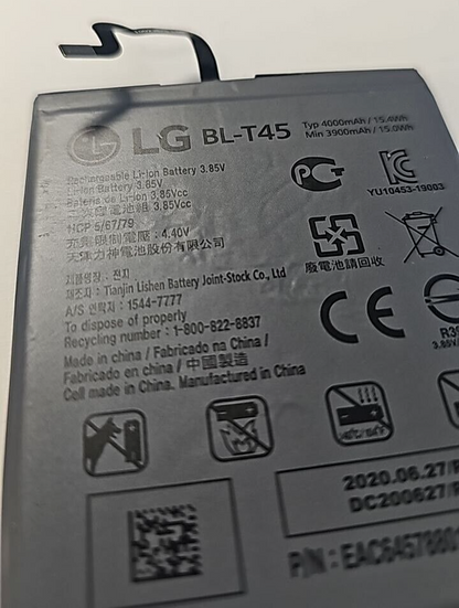 Battery BL-T45 for LG Q70 K50s K51 K500  LM-Q730 Li-Ion 4000mAh 3.85V Original