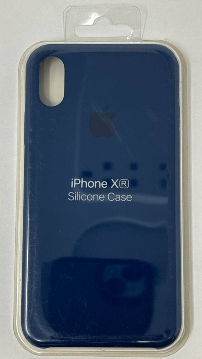 Silicone Case Blue Horizon for Apple iPhone XR Protective Back Cover Protection