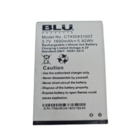 Battery C745043160T For Blu Advance 4.0 A270 A270A Replacement 1600mAh 3.7V OEM