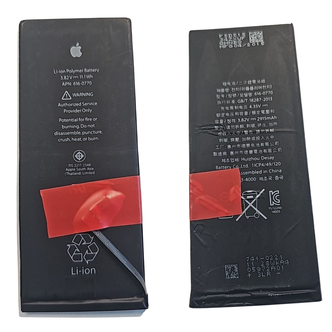 Replacement Battery 616-0770 for Apple iPhone 6 + Plus 2915mAh 3.82V Original