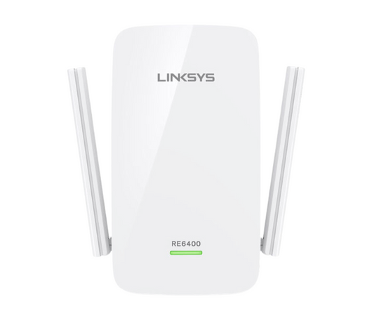 Linksys RE6400 Wireless WiFi Extender AC1200 Dual Band Repeater Signal Booster