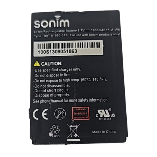 Sonim Battery BAT-01950-01-S 1950mAh XP3410 XP Strike XP3300 Force XP5560 Bolt