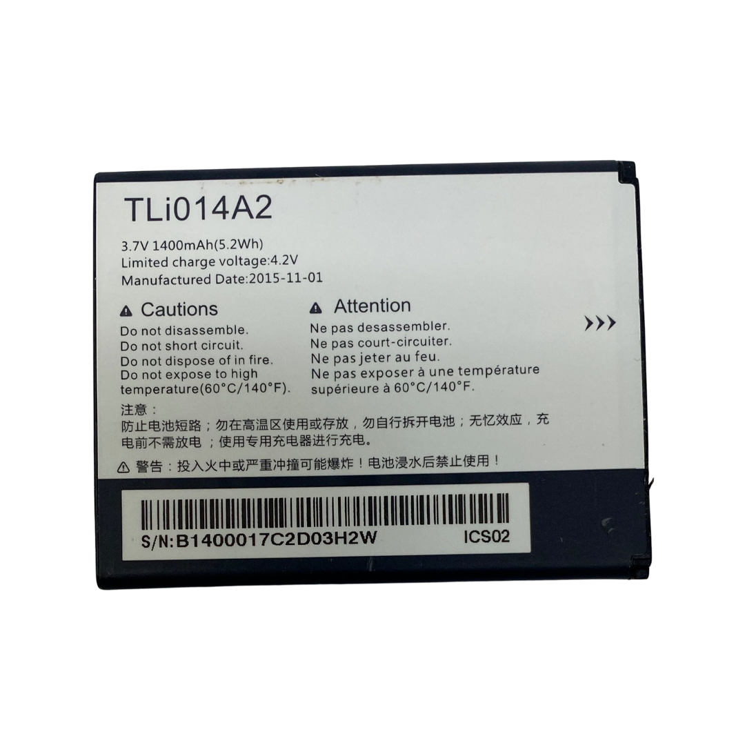 Battery TLi014A2 For Alcatel VodaFone VF-V695 1400mAh 3.7V Original Replacement