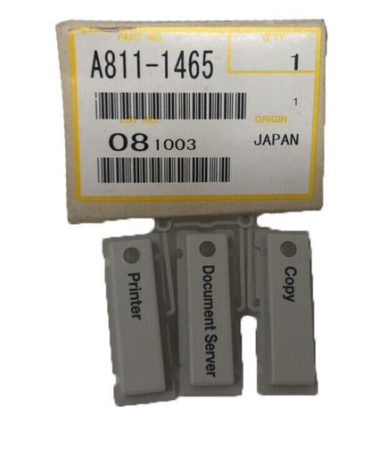 Original Replacement Parts Generic Key Caps A811-1465 For Ricoh Aficio Copiers