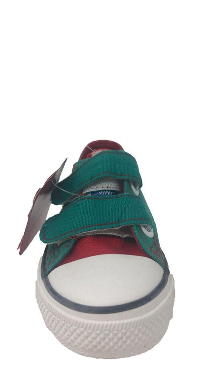 Canvas Sneakers Chuck Casual Shoes Green Red Shoes for Kids US 11 EU 28