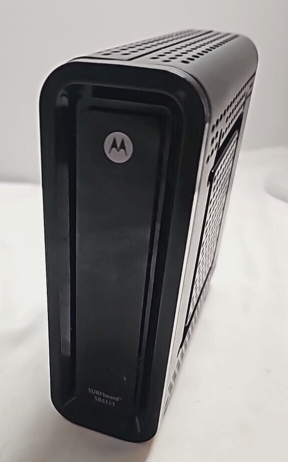 Motorola SURFboard Ethernet Cable Modem WiFi Router SB6121 High Speed DOCSIS 3.0