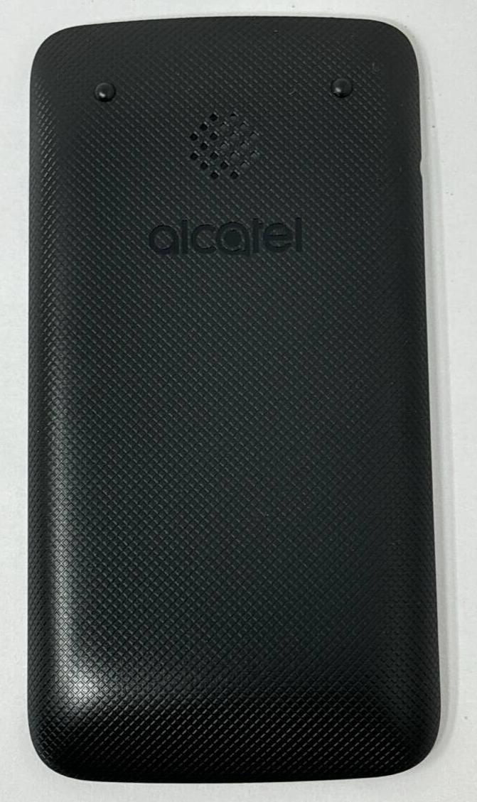 Black Battery Cover Flip Phone Back Case Replacement For Alcatel GO Flip V 4051S