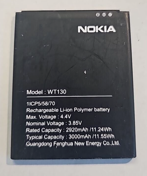 Battery WT130 for Nokia 1.3 3000 4.4V Replacement Part 1ICP5/58/70 Genuine Phone