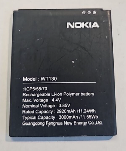 Battery WT130 for Nokia 1.3 3000 4.4V Replacement Part 1ICP5/58/70 Genuine Phone