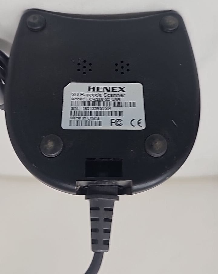 Henex HC-8288 Barcode Scanner Desktop Omni Directional HandsFree 1D 2D