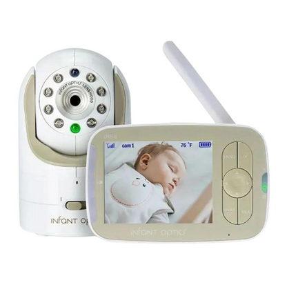 Infant Optics DXR-8 Video Baby Monitor 480p Two-Way Talk Zoom Night Vision