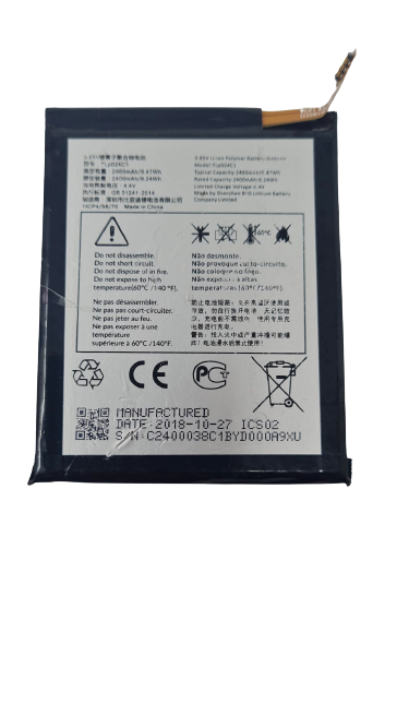 Battery TLP024C1 For Alcatel ZIP A577VL 5059R 5059Z A502DL 5046G 5080A 2460mAh